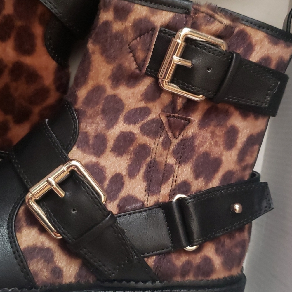 Leopard boots - Picture 3 of 4